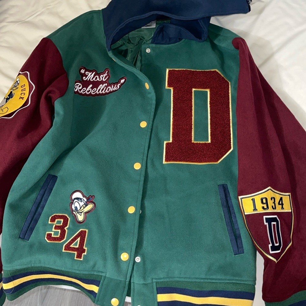 Donald Duck Varsity Jacket